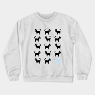 Cat Patter Crewneck Sweatshirt